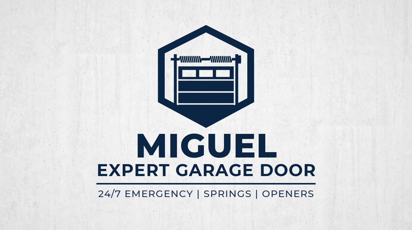 Miguel Expert Garage Door Logo